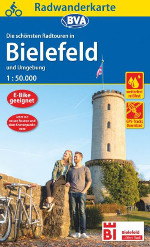 Bielefeld Radwanderkarte BVA 2021