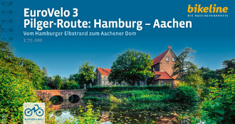 Pilgerroute Hamburg Aachen Radtourenbuch Cover 2024