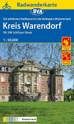 Warendorf Kreis Radwanderkarte BVA 2021