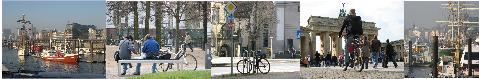 Bilderzeile Deutschland Stadtmotive bei fahrradtouren.de