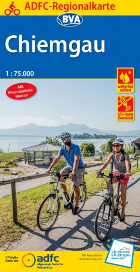 ADFC Radwanderkarte CHiemgau Regionalkarte Coverbild