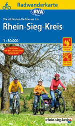 Rhein Sieg Kreis Radwanderkarte BVA 2021