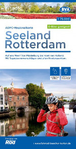Fahrradkarte Seeland Rotterdam Niederlande ADFC Regionalkarte