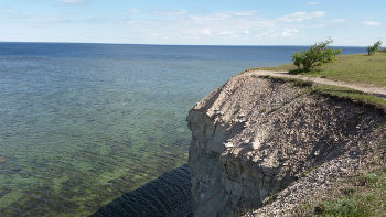 Steilküste Panga Kliff in Estland