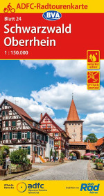ADFC Radtourenkarte Schwarzwald Oberrhein Coverbild 2020