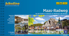 Maas-Radweg bikeline Radtourenbuch Coverbild 2019 2020
