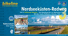 Nordseekuestenradweg von Hamburg nach DK bikeline Radtourenbuch Coverbild